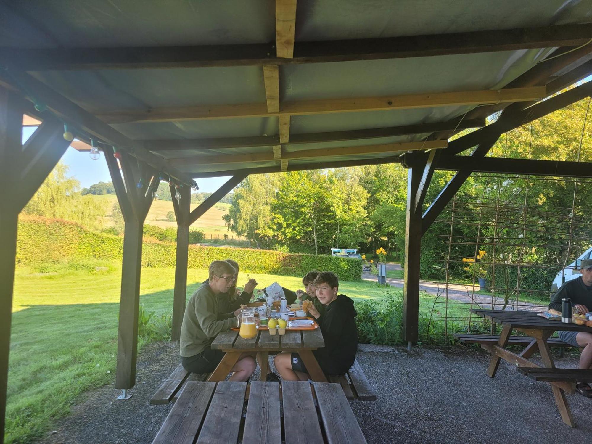 Camping Les Hirondelles Bourg-Sainte-Marie Dış mekan fotoğraf